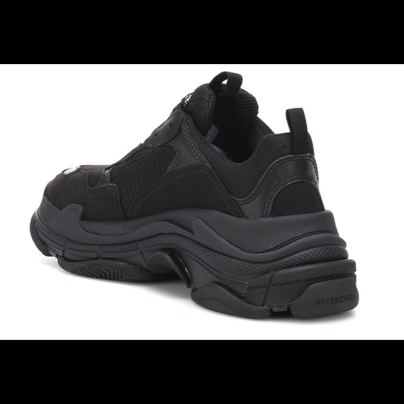 Balenciaga Triple S, Black, size 37 Eu, size 7 US - Picture 2 of 4
